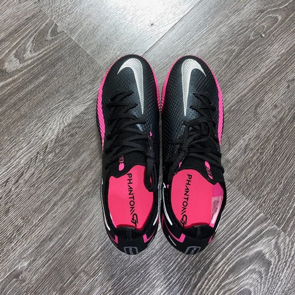 Men\'s Nike Phantom GT Elite FG Soccer Cleats Black Pink Blast Sz CK8439-006 main image 7